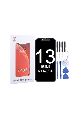 Apple Uyumlu iPhone 13 Mini İçin Rj Hücre İçi Lcd Ekran