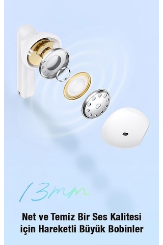 Baseus BT5.2V TWS Bluetooth 5.2 Kulak İçi Kulaklık