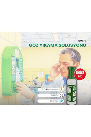 B.braun Göz Duşu Ve Yıkama Solüsyonu 500 Ml