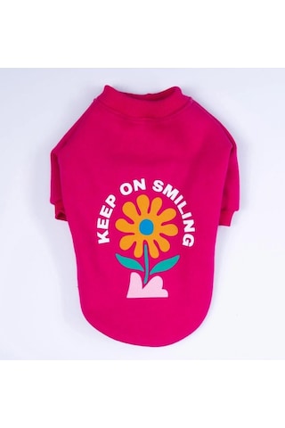 Pawstar Pembe Lahti Polarlı Küçük Irk Köpek Sweatshirtü