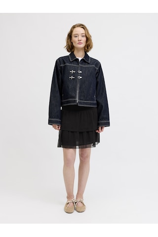 Jack & Jones Kadin Yüksek Bel Mini Etek - Lana - 12294607 Siyah