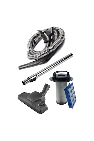 Ayrex Marketto Philips İle Uyumlu Fc 9210 Marathon Süpürge Çelik Telli Hortum Filtre Seti 5'li Paket