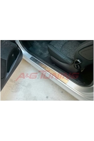 Peugeot 206 Coupe Krom Kapı Eşiği Tk 2Prç Paslanmaz Çelik N11.3993