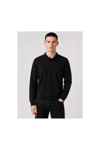 Levi's Erkek Polo Yaka Standart Fıt Uzun Kollu Siyah Sweatshirt - 00aut-0001