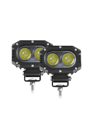 Offroad Sis Lambası Beyaz-amber Çakarsız 40w 12-30v Adet / Lass298