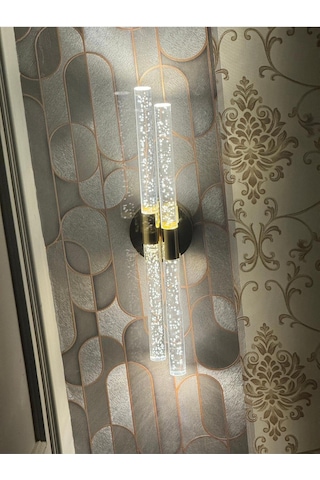 Bh Bubblelight Dubble Şık Ve Zarif Modern Led Duvar Aplik Gold Elektrikli Kumandalı Gold
