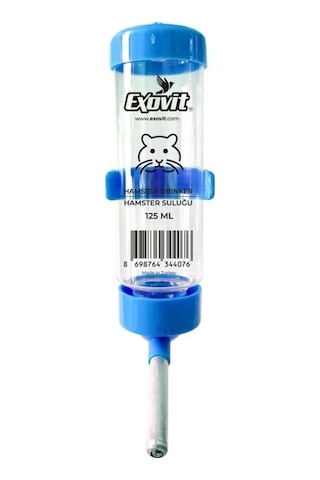 Kemirgen Ginepig Hamster Tavşan Suluğu 125 Ml 1 Adet Karma Renkler