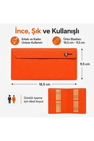Xmlbayiciniz Hakiki Deri Erkek Kadın Cüzdan Telefon Bölmeli, 12 Kart Kapasiteli, 2 Kağıt Para Ve Bozuk Para Bölmeli, Manyet Çok Renkli