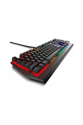 Dell Alienware AW410K Cherry Mx Kahverengi Switch Kablolu İngilizce RGB Mekanik Klavye