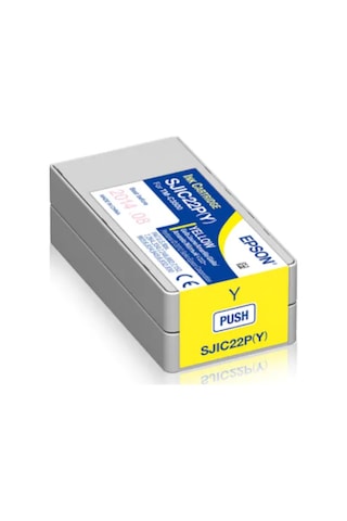 Epson Colorworks Tm C3500 Kartuş Yellow Sjıc22P Y C3