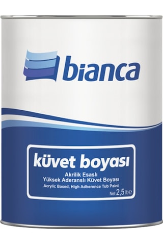 Bianca Küvet Boyası 0.75 L Bianca Küvet Boyası 0.75 L