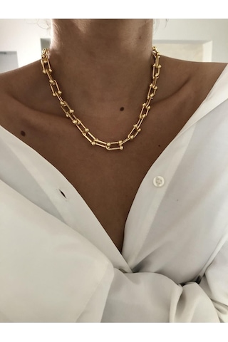 Takidukkani Moda Bayan Zincir Kolye (2Renk Seçeneği) Bbk13