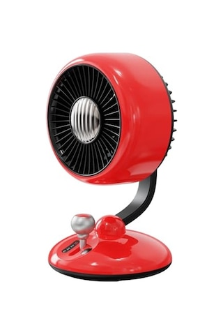 Salınımlı Led Işıklı Masaüstü Fan, 120 Dönüş Ve 3 Hız Ayarı