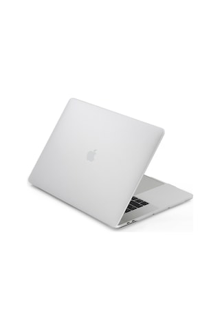 Arabulalaca Apple Uyumlu MacBook Air 13.6 2022 A2681 Kılıf M2 Mat Doku Beyaz