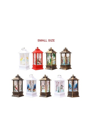 Dancemonkey Noel Baba Led Lambası - Sıcak Beyaz Işık, Bakır Bakır