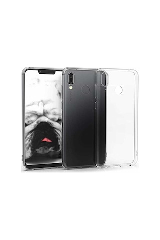Kvy Huawei Honor Play Kamera Korumalı Süper Silikon Kılıf
