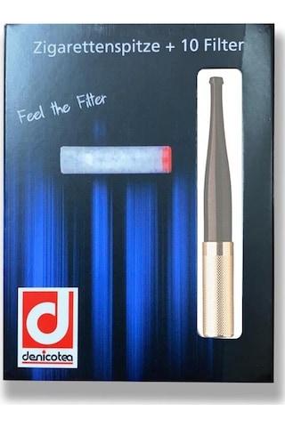 Denicotea 20272 Ejectör Filtreli Sig. Ağızlığı Gold
