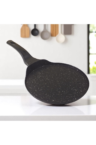 Deconox Granit Kaplama Krep Tavası 26 Cm Yapışmaz Yüzeyli İdeal Krep, Pankek Ve Omlet Tavası Sku: Smg8690010524461