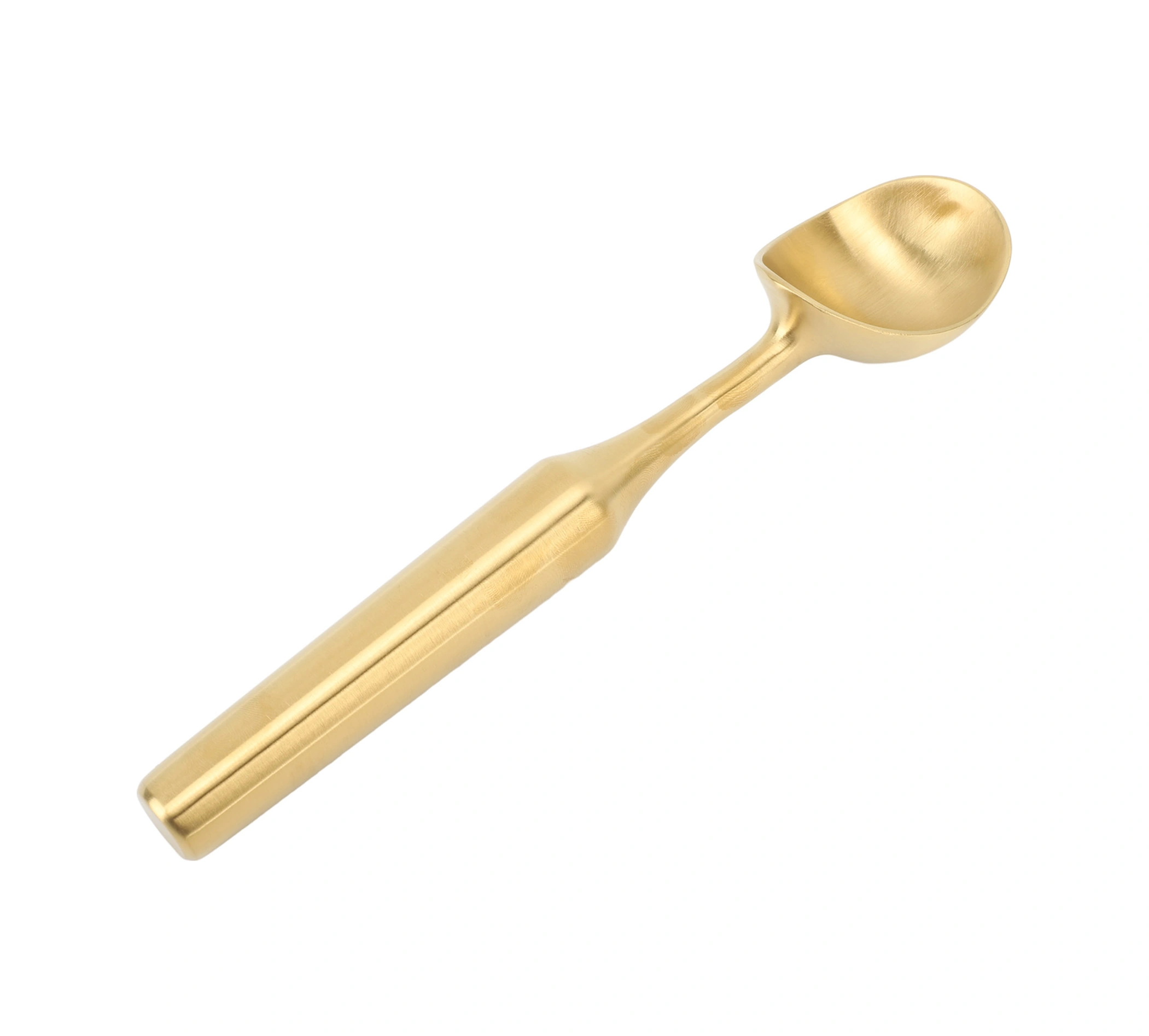 Kosona 304 Paslanmaz Çelik Dondurma Kaşığı - Çok Amaçlı Toplama Aracı, Uzun Saplı, Rose Gold, Kolay Temizleme Ve Kullanim Altın