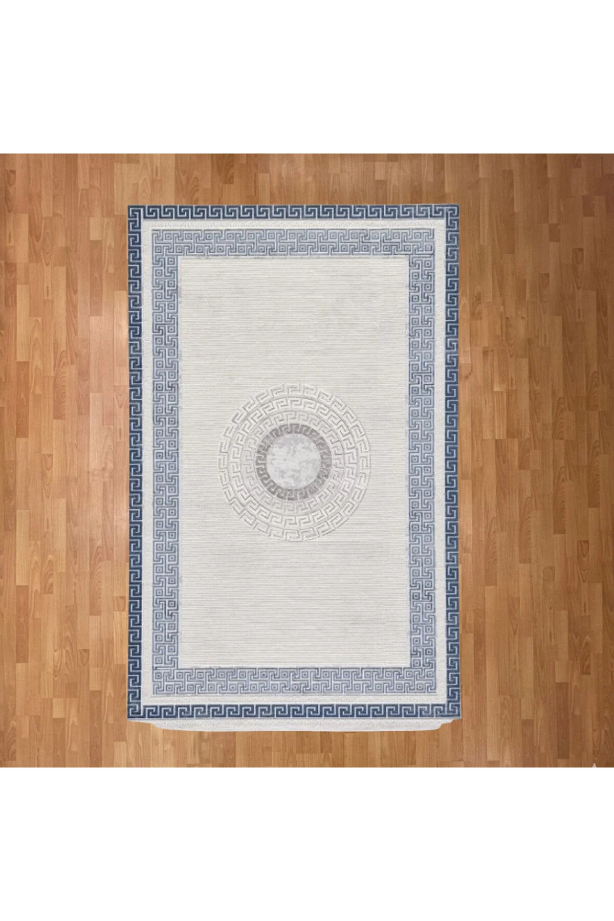 Mevlana Bazaar Mabel 200 X 300 Bambu Yün Halı Lacivert