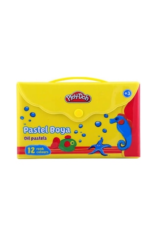 Play-Doh Çantalı Pastel Boya Seti 12’Li