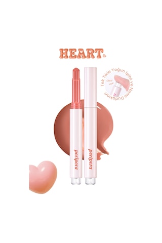 Yoğun Nemlendirici, Parlak Bitişli Balm Perıpera Heart Jam Glow Lip 4 Honey Nut Honey Nut