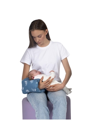 Sevi Bebe Pratik Emzirme Yastığı Art-208 Tüy Desen