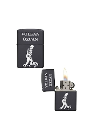 Kişiye Özel Atatürklü Metal Çakmak