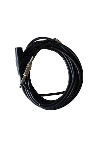 Xlr Erkek - 6.35mm Mono Jack Ses Kablosu 5 Metre Mikrofon Amfi Kablosu Html