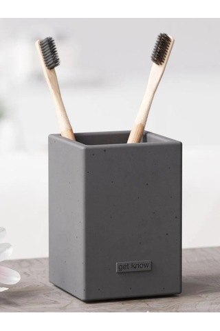 Getknow Home Banyo İçin Diş Fırçası Bardağı 269935372 Siyah