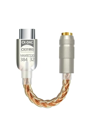 Klasse Type-c - 3.5 Cx31993 Max97220 Çip Hifi Dac Ses Kartı Kulaklık Kablosu Usb Başlık