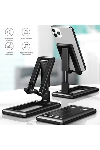 Katlanabilir Açı Ayarlı Telefon Tablet Tutucu Stand-  AL3489