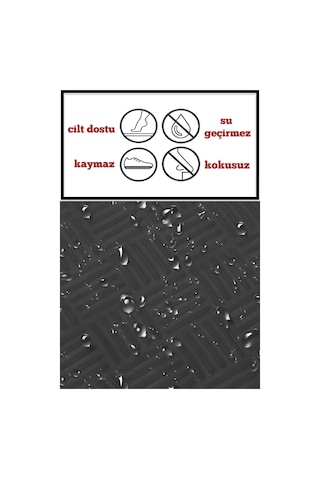 Eva Tatami Yumuşak Zemin Minderi 13 Mm Siyah