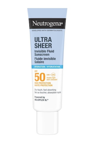 Neutrogena Ultra Sheer Hydrating Fluid Spf50 Yüz Güneş Koruyucu, 50 Ml