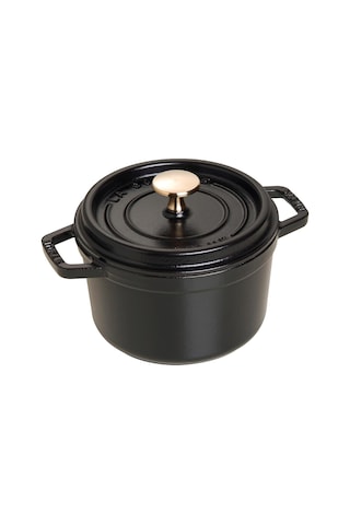 Staub Dökme Demir Kızartma Tavası/güveç, Yuvarlak 16 Cm, 1,2 L, Siyah Sku: Smg8690010585356 Açık