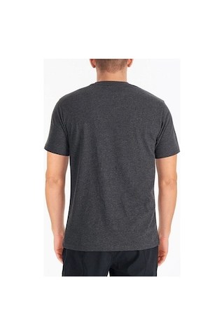 Columbia CSC M Basic Logo Brushed Erkek Kısa Kollu T-Shirt Gri Antrasit Melanj