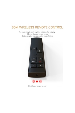 Fastbuy Kablosuz Ppt Kontrol Cihazı - Black, Usb Şarjlı Sayfa Geçirici, Kırmızı Işık İşaretçi, Ses Kontrol & Ekran Yönetimi