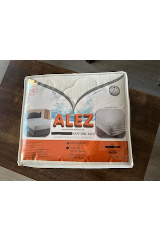 Kapitoneli Çift Kişilik Yatak Koruyucu Alez