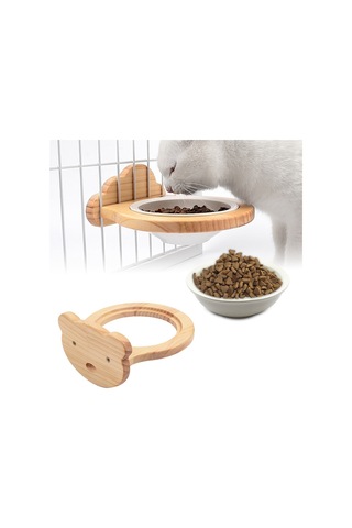 Sones Evcil Hayvanlar Serbestçe Ayarlanabilir Asılı Kafes Kase