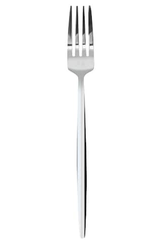 Kitchen Life Paris 6'lı Paslanmaz Çelik Yemek Çatalı - 18/10 Stainless Steel Gümüş