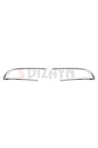 S-Dizayn  Fiat Egea Krom Sis Farı Çerçevesi 2 Prç. 2015-2020