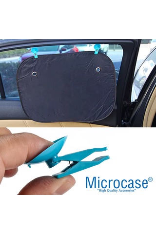 Microcase Mandallı Vantuzlu Klips Seti 2in1 - Al5242 Siyah