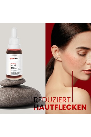 New Well Aha & Bha Canlandırıcı & Cilt Tonu Eşitleyici Kırmızı Peeling Cilt Serumu 30 Ml