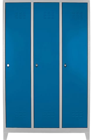 Jessan Ofis 3 lü Eko Soyunma Dolabı Gri-Mavi