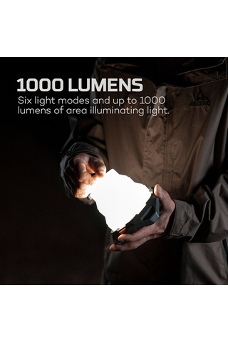 Nebo 1003 Galileo Air Şarjlı Masa Feneri Ve Powerbank 1000 Lümen Siyah