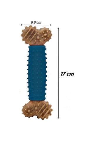 Tırtıklı Sert Kemik Köpek Oyuncağı 17 CM