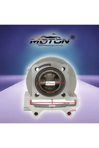 47mm Gy6 80cc Scooter Silindir