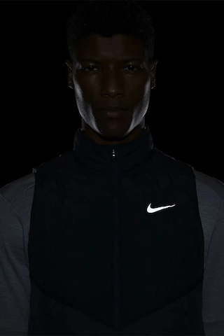 Nike Running Therma Fit Repel Synthetic Fill Sentetik Dolgulu Termal Reflektörlü Erkek Koşu Yelek Lacivert