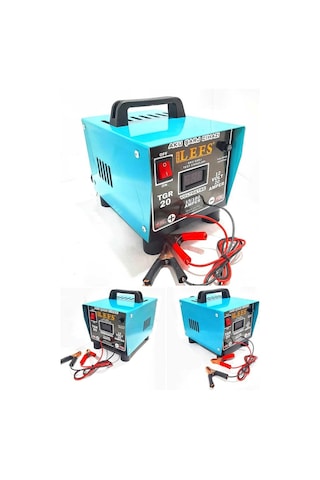 Lefs Dijital Göstergeli 12 Volt 20 A Akü Şarj Cihazı Redresör
