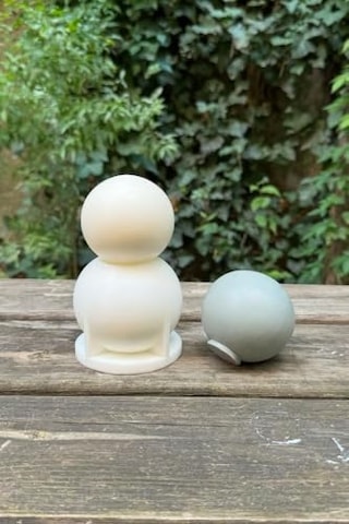 Küre 7cm Çap Silikon Mum Kalıbı Genel